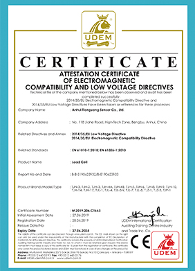 ATTESTATION OF ELECTROMAGNETIC COMPATIBILITY AND LOW VOLTAGE FIRECTIVES